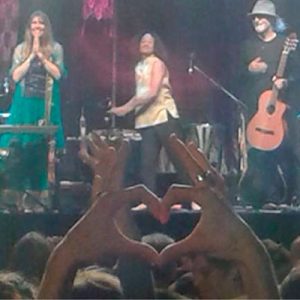 Deva Premal y Miten 2014 - concierto para 5000 personas al aire libre en Vicente López (en conjunto con la Municipalidad)